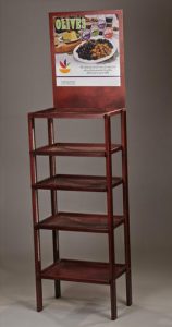 Adjustable Shelf Floor Display – Grocery Display