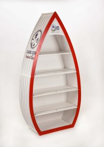 Five Branded Boat Display