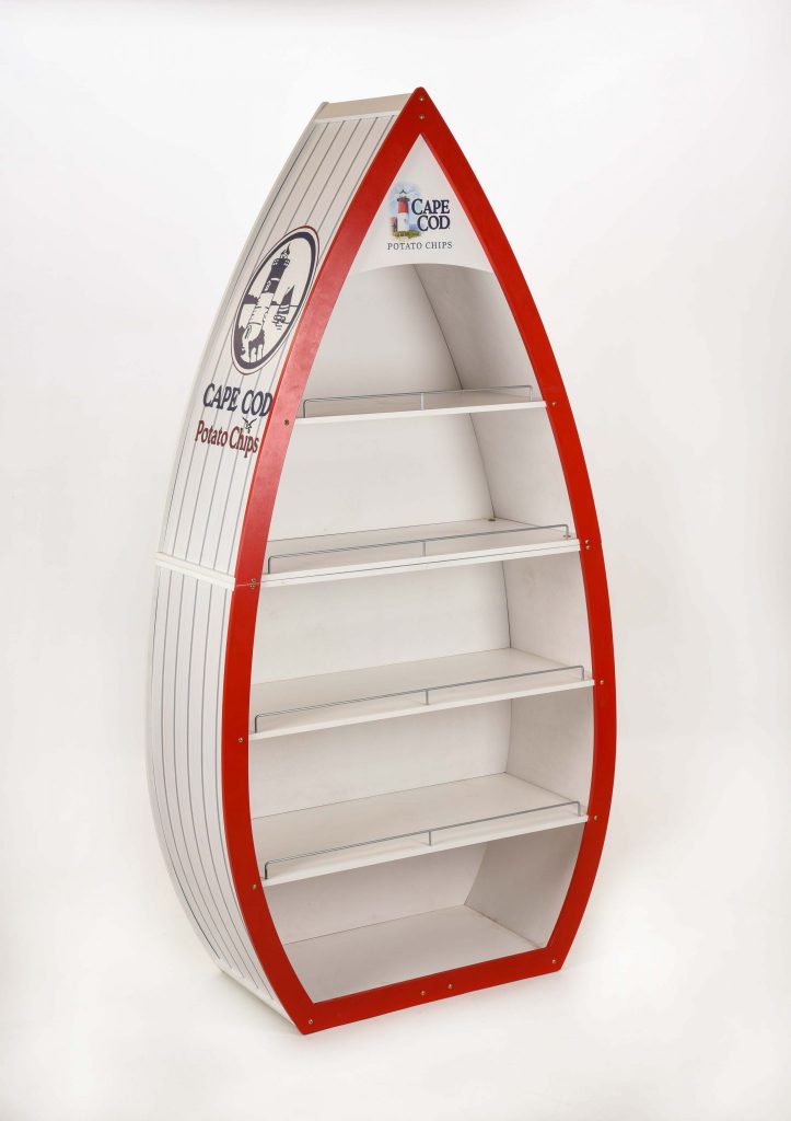 Five Shelf Branded Boat Display Dunning Displays